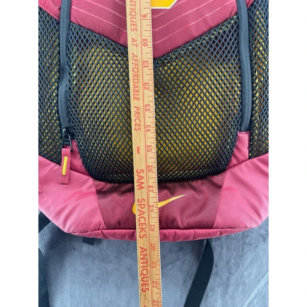 Nike Max Air USC Trojans Backpack Red Gold Black School Laptop Sports Bag